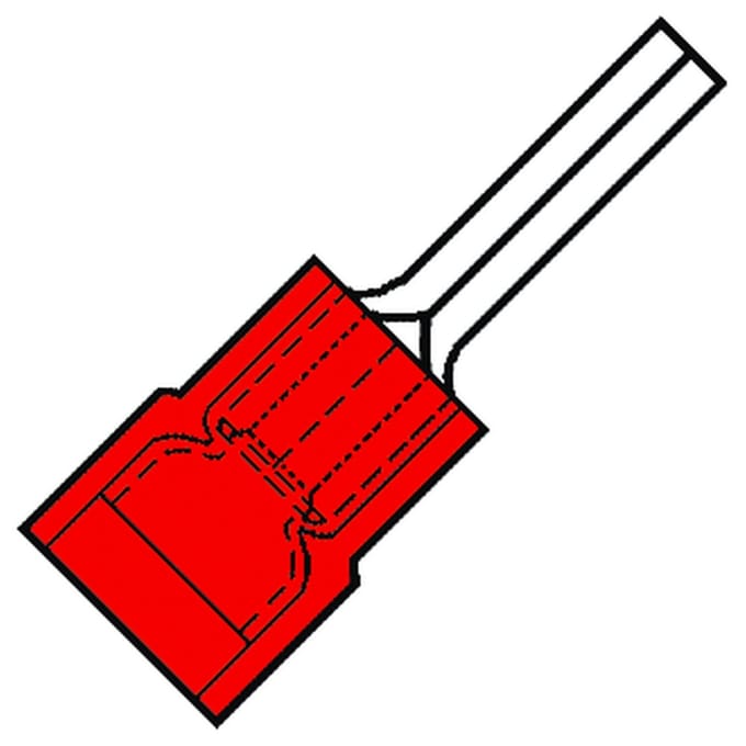 Geïsoleerde Pin Terminal P9 Nylon 0.5-1.5mm2 - 156653 [100 Stukken]