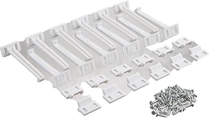 Deluxe Veligheidshaak - Wit - 12 stuks