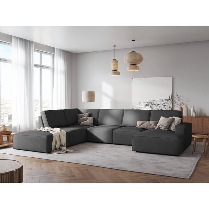 U-bank Carlo links ribstof | Milo Casa