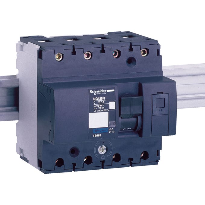 Schneider Electric Acti9 circiut breaker ng125n C 125a 4p
