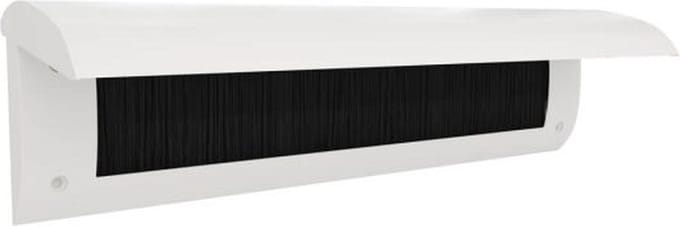 Brievenbusklep wit | Binnenbriefplaat wit | Brievenbusborstel wit met klep | door-line brievenbus