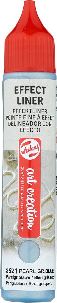 Talens Effect Liner/Dot Stift Pearl Grey Blue 28ml | 8521