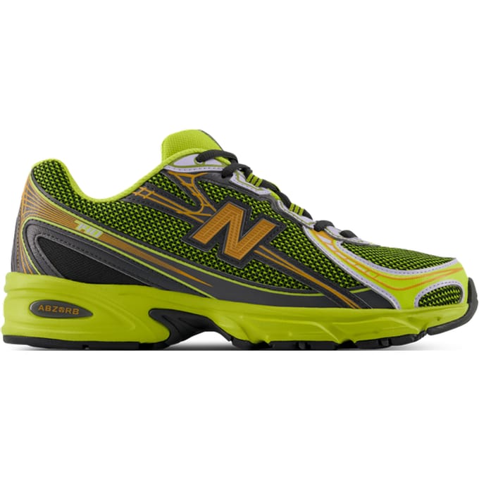New Balance 740 Sneakers Heren - Groen - Maat 45 - Leer