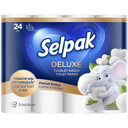 Selpak Toiletpapier Deluxe 24 Rollen