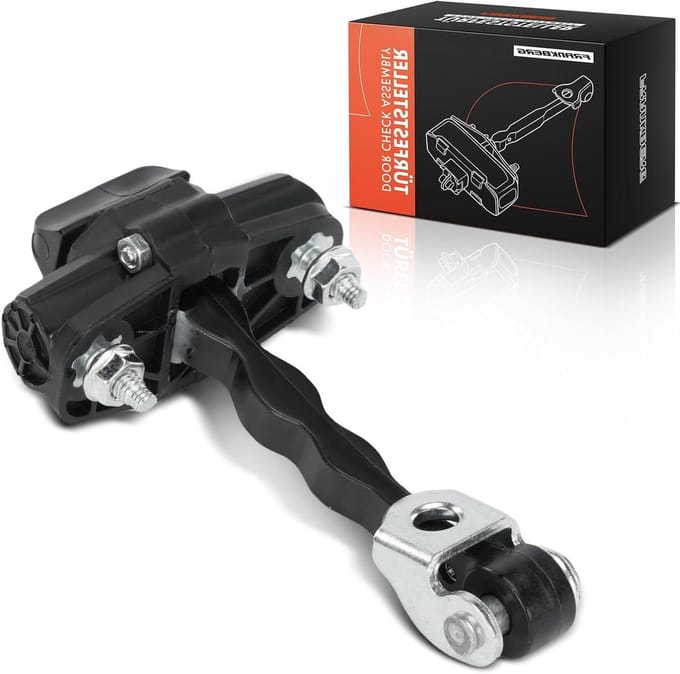 Deurtestbandstopper - Deurvanger Deurrem - Auto Onderdelen - Directe Vervanging - 16.5 cm - Zwart