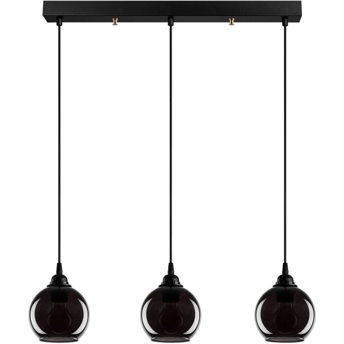 Hanglamp Smokey 3-lichts | Opviq