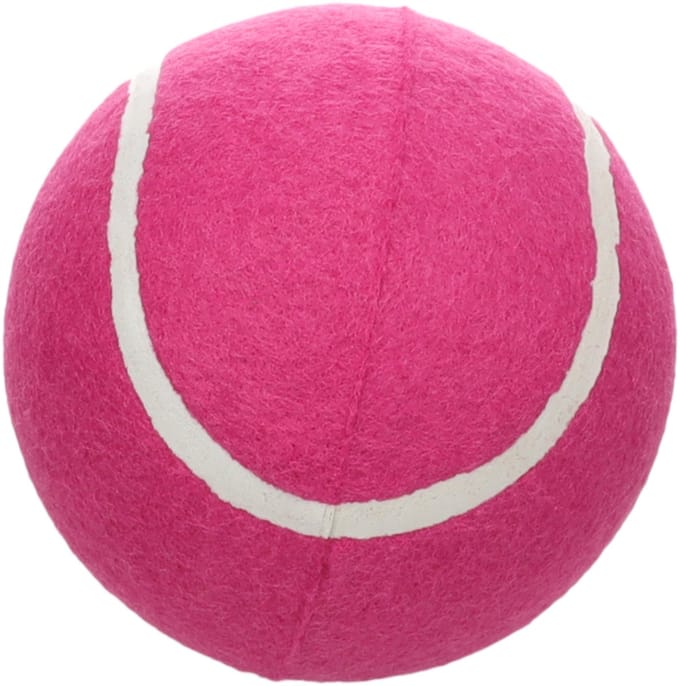 Flamingo - Hondenspeelgoed - Speelgoed Smash Tennisbal Roze - 1st