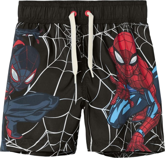 NAME IT - NMMMAVE SPIDER LONG SWIMSHORTS MAR - Jongens - Badpakken
