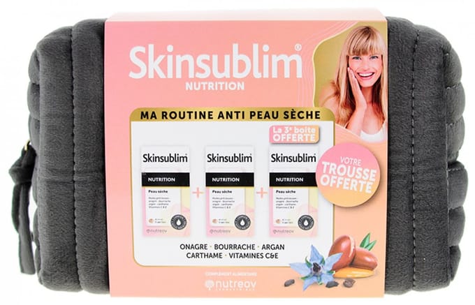 Nutreov Skinsublim Nutrition Kit Set van 3 x 40 capsules