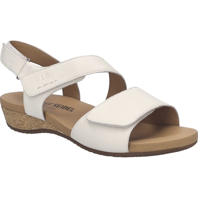 JOSEF SEIBEL Dames Sandaal Fleur 01 in wit