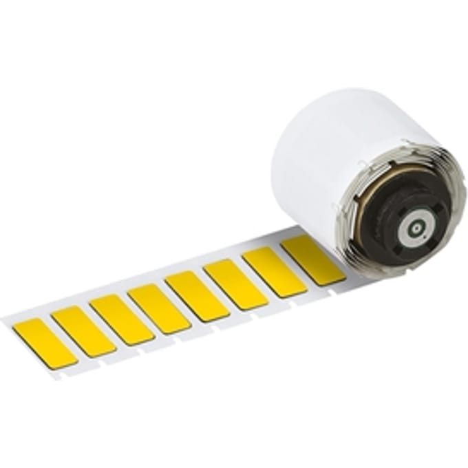 Brady M6-01-7593-YL polyester labels geel | 27 mm x 7,95 mm (origineel)