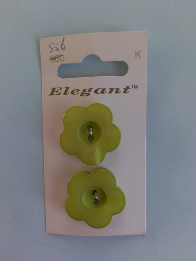 Knoop groene bloem Elegant Nr. 556