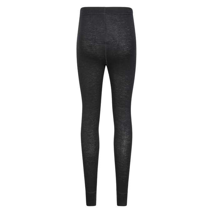 Mountain Warehouse Dames/Dames Merino Wol Base Layer Onderbroek (Set van 2) (Zwart)