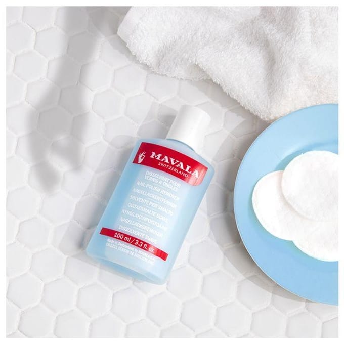 MAVALA Nagellakremover - Flesje 100 ml - Kleur Blauw blauw