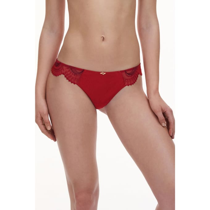 Chantelle Co Bo. Tanga Std Std W. Passion Red/aubergine Größe: 40 | Unterhosen Outlet | Damen | Rot