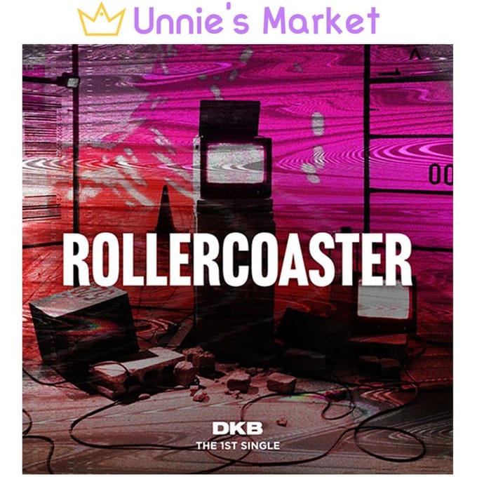 DKB - ROLLERCOASTER / 1e singlealbum no poster purple
