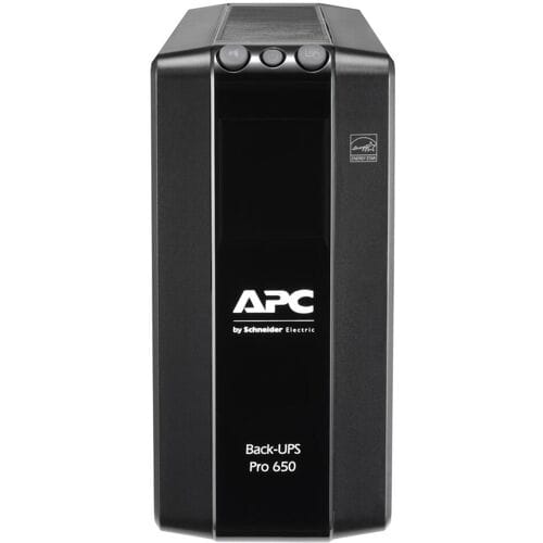 APC Back-UPS PRO BR650MI - Noodstroomvoeding, 6x C13 uitgang, USB, 650VA