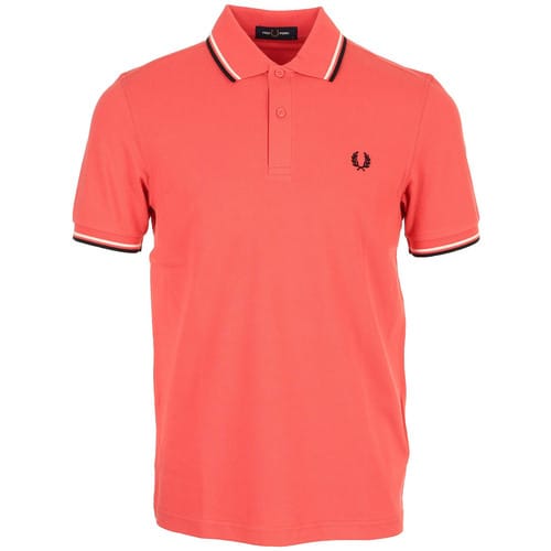 Polo Shirt Korte Mouw Fred Perry Twin Tipped