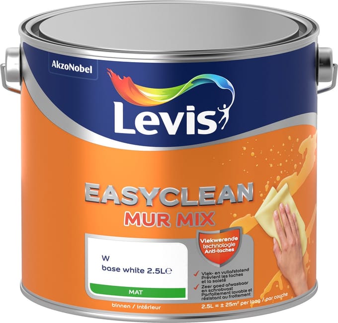 Levis EasyClean Mur Mat Mix - Shady Purple C50 - 2,5 L