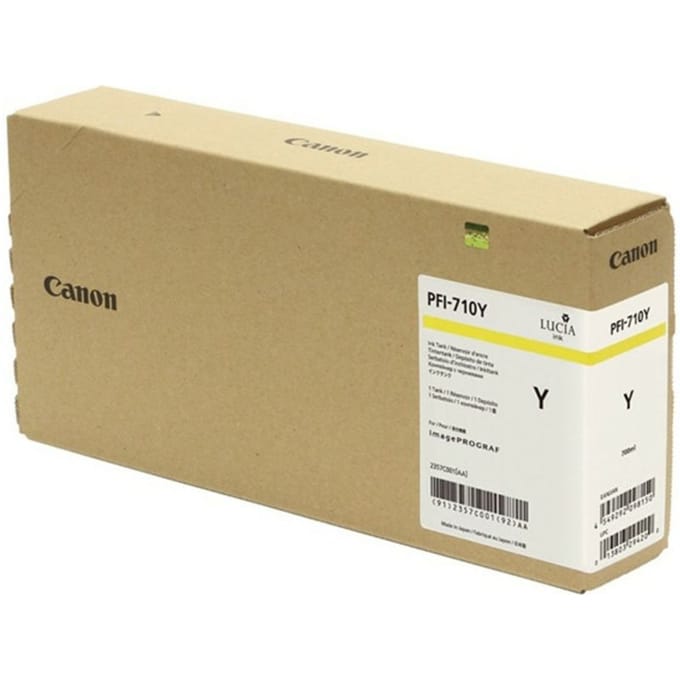 Canon Inktcartridge PFI-710 Y Origineel Geel 2357 C 001