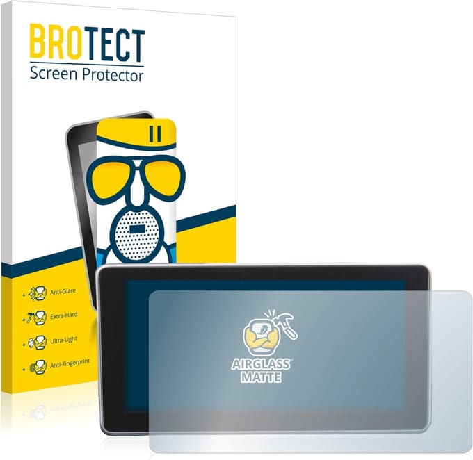 BROTECT - Screenprotector voor Audi A4 B9 2016 - Folie Beschermfolie Beschermglas matte