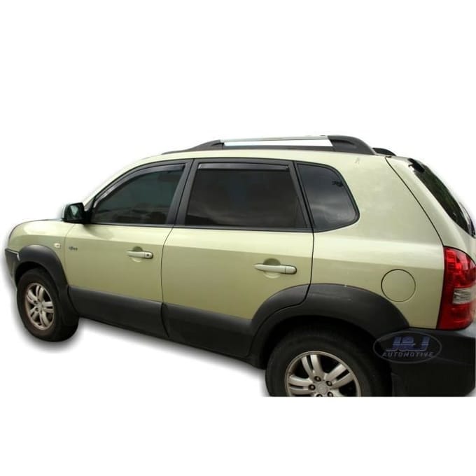 J&;J AUTOMOTIVE | Heko Wind deflectors Voor Hyundai Tucson JM 2004-2010