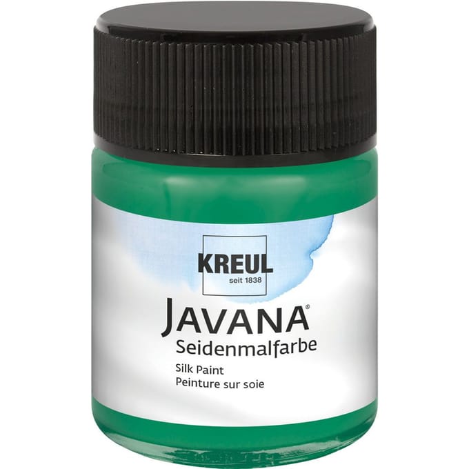 KREUL Javana Zijdeverf, 50 ml - Donkergroen