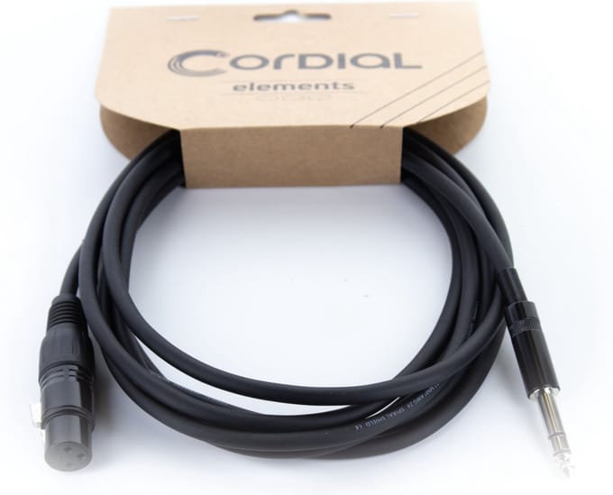 Cordial EM 1.5 FV Microkabel 1,5 m - Microfoonkabel