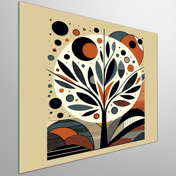 Kunstprint | Wanddecoratie | Dibond | 20 × 20 cm