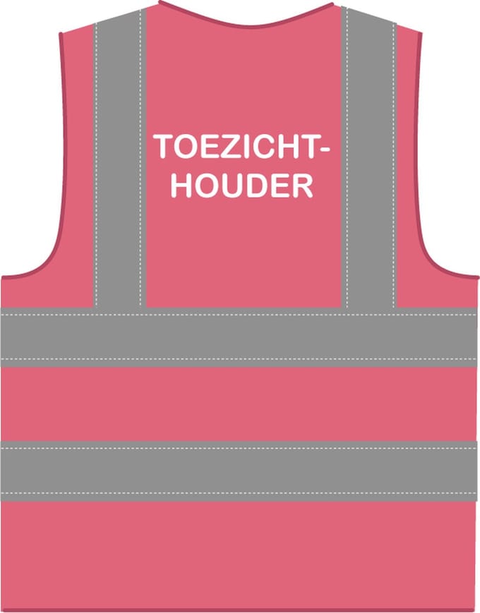 Hesje toezichthouder RWS roze