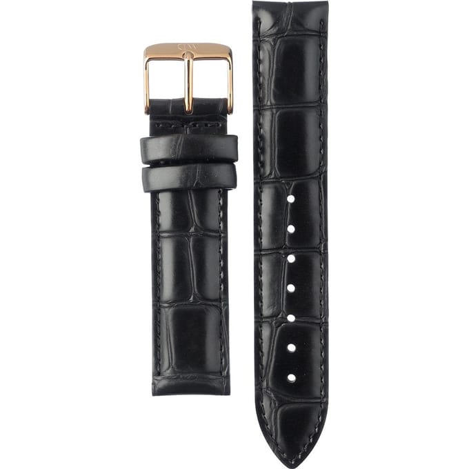 Daniel Wellington DW Strap Leather Reading 18mm Rose Gold