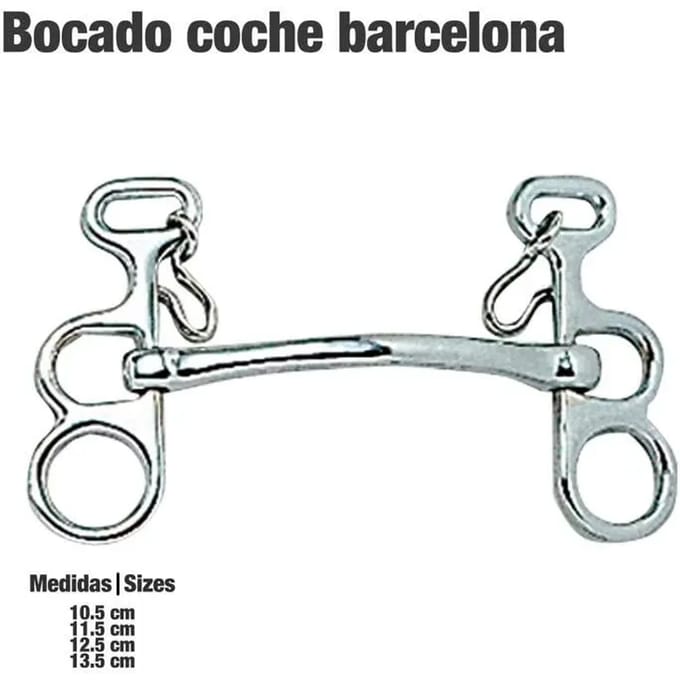 Hoofdstel bit voor paarden Zaldi Barcelona