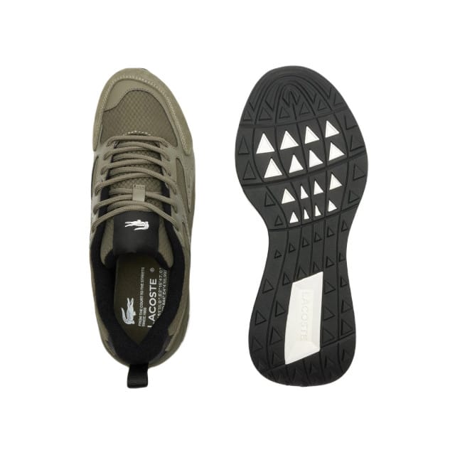 Lacoste L003 Evo - heren sneaker - Groen - maat 40.5 (EU) 7 (UK)