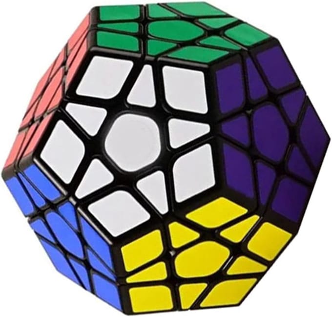 Puzzel Kubus - Dodecaëder Speelgoed - Mentale Training - Verbeterde Grip - 10 x 5 x 0.1 cm - Felle Kleuren