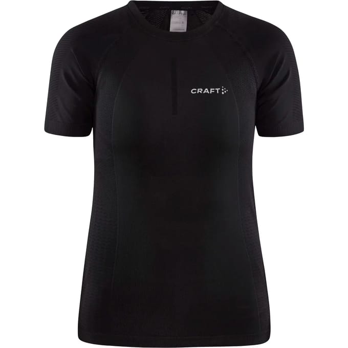 CRAFT ACTIVE COOL INTENSITY SS W Dames Thermoshirt - Zwart