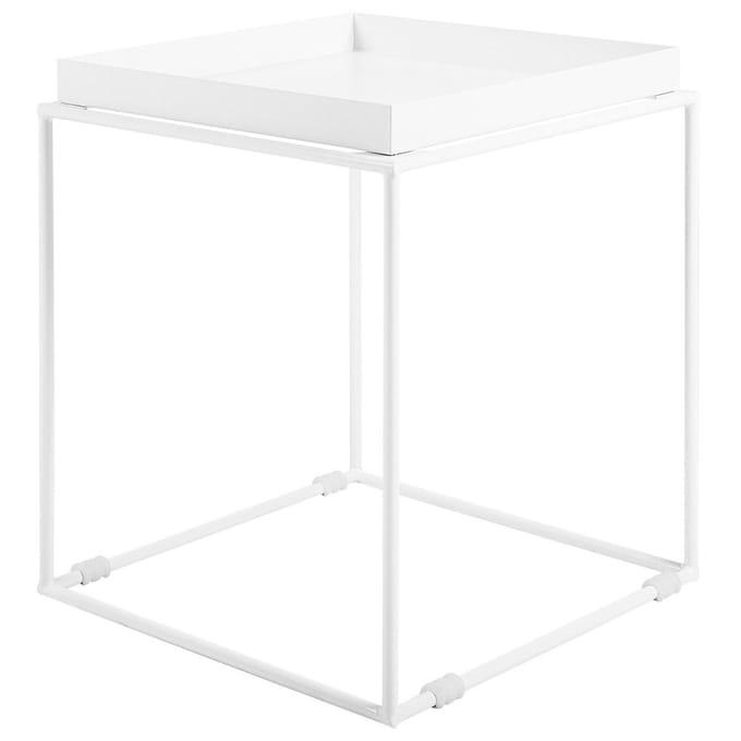 SAXON - Salontafel - Wit - Metaal