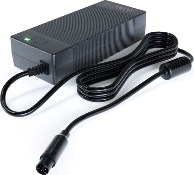 GO SOLID! Oplader geschikt voor Lacros Scamper, Lacros Ambling Elektrische vouwfiets 42V / 2A