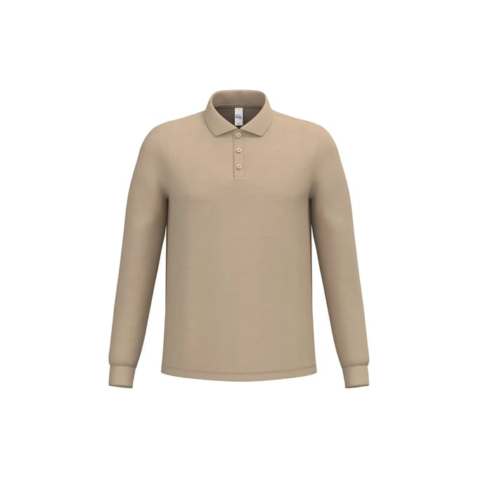 Polo met lange mouwen iDeal Basic Brand