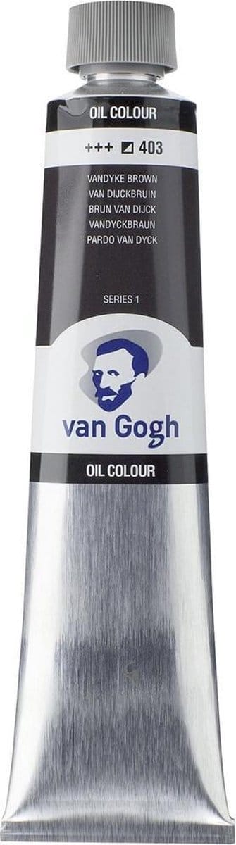 Van Gogh Olieverf Tube 200 ml Van Dijckbruin 403