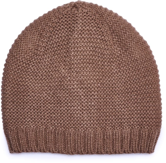 Sarlini Baby Muts Bruin 1-2 jaar - Wintermuts met Fleece Voering