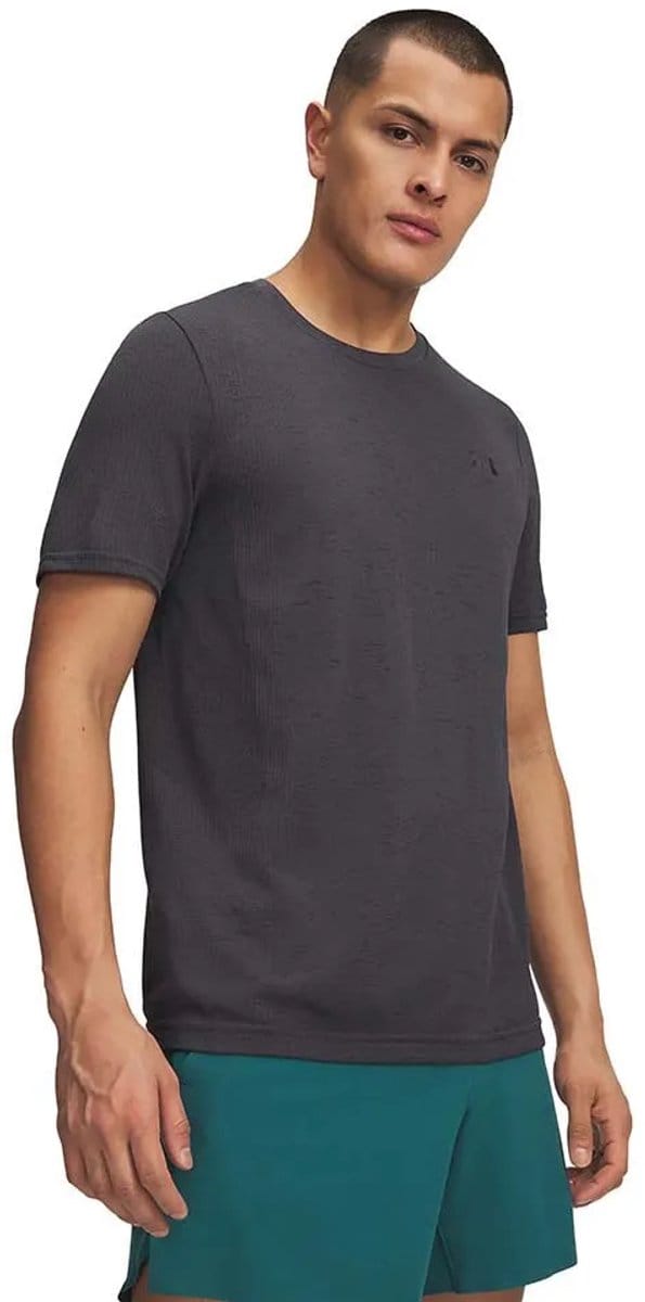 Under Armour Vanish Seamless T-shirt Met Korte Mouwen Grijs S Man