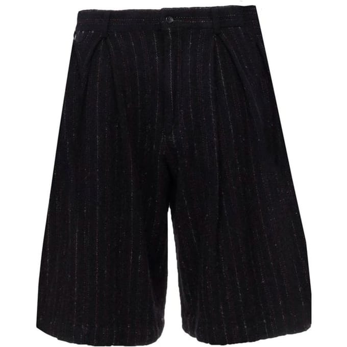 Comme Des Garçons Zwarte Nylon Kniehoogte