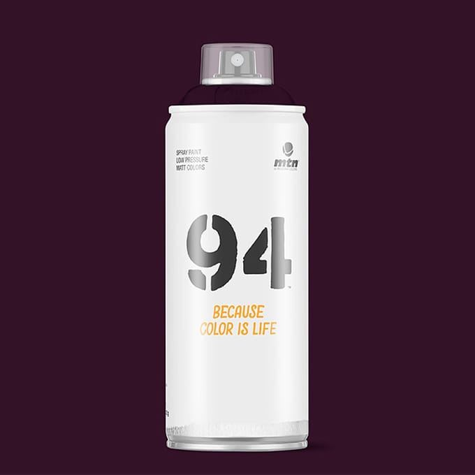 MTN94 Gaudi Rode spuitverf - 400ml lage druk en matte afwerking