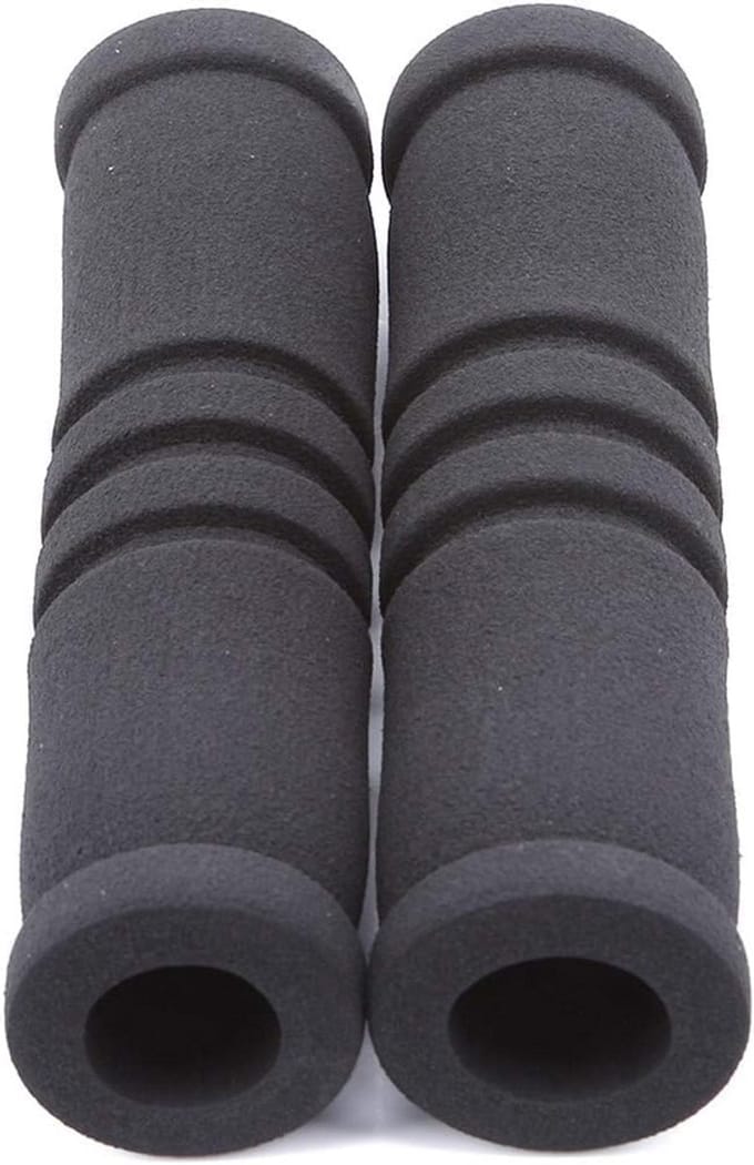 Antislip Schuim Stuur Grips voor Fiets en Motorfiets - Zwart