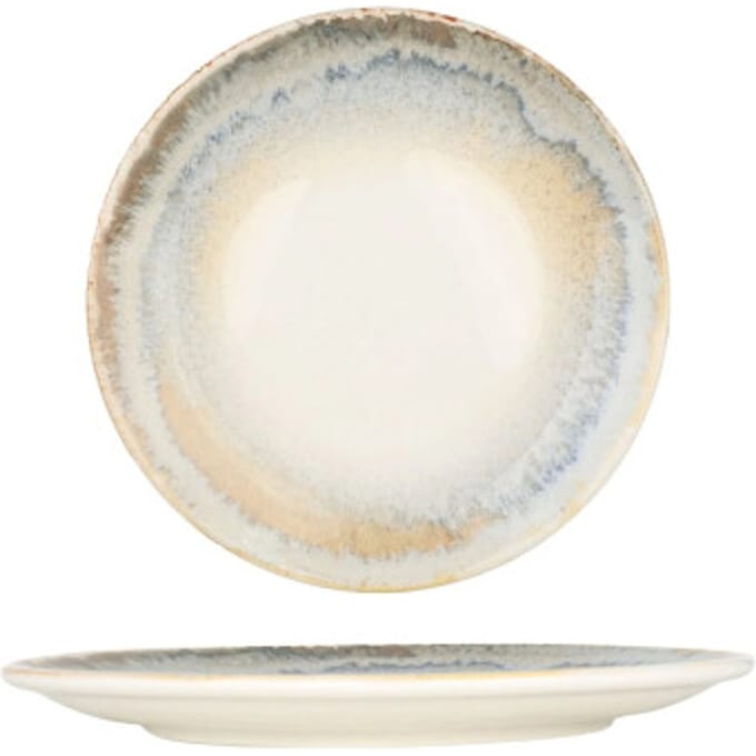 Bonna Dessertbord - Knidos - Porselein - 21 cm - set van 6