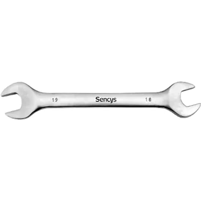 Sencys Steeksleutel Chroom 18x19mm