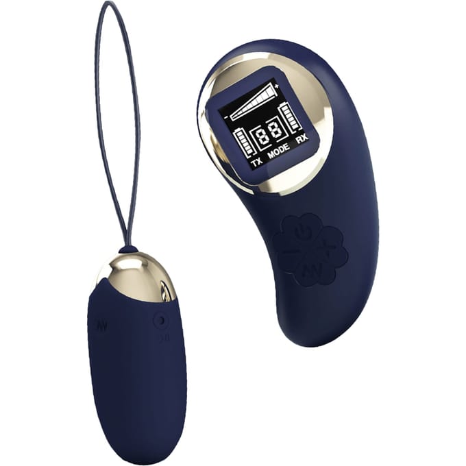 PRETTY LOVE - MINA VIBRATING EGG REMOTE CONTROL BLUE | VIBREREND EI | VIBRATOR | SEKSSPEELTJES | VIBRATOR VOOR VROUWEN