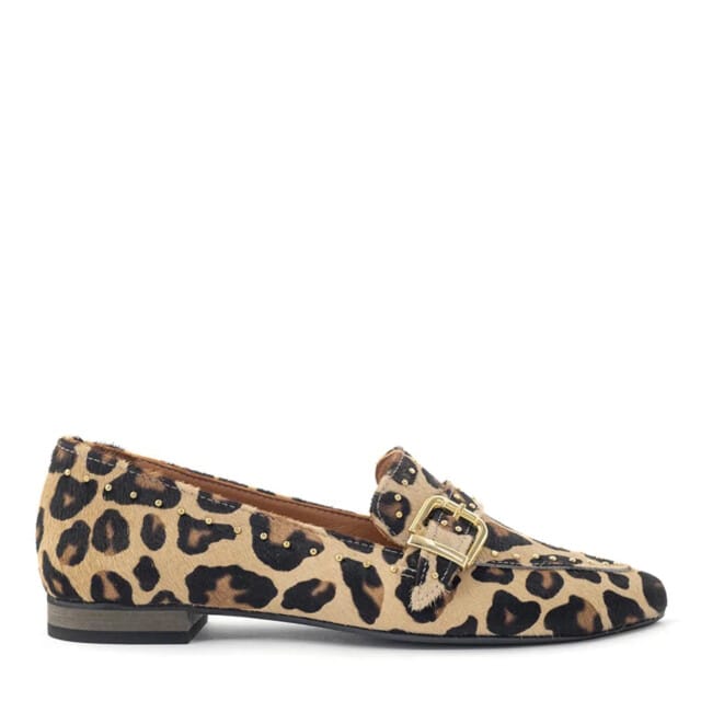 Babouche - Luna panterprint loafers