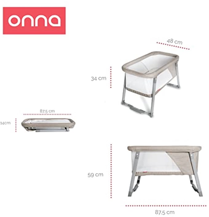 Compact mini-reisbed voor baby's - Opvouwbaar en multifunctioneel