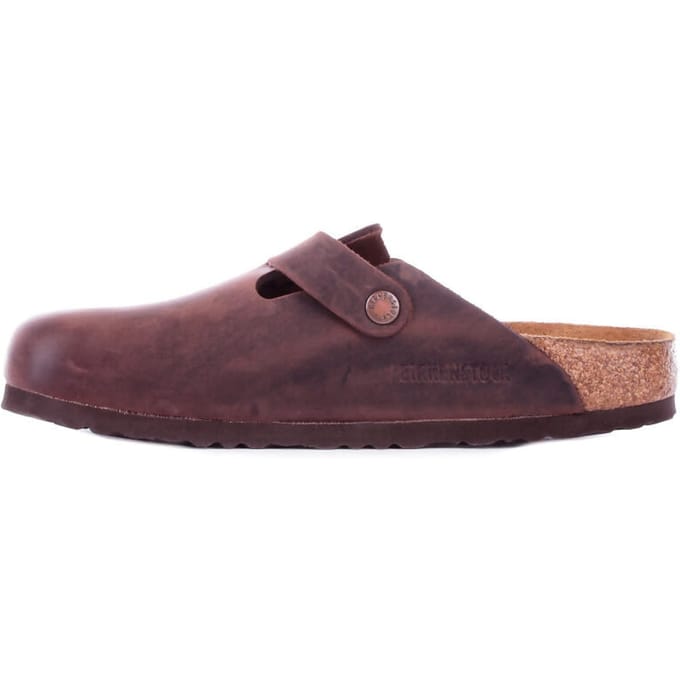 Birkenstock Boston FL Narrow Heren Clogs - Habana - Maat 43